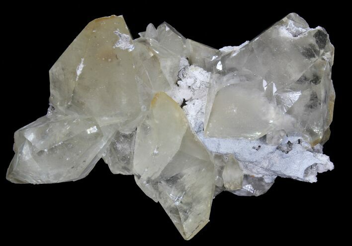 Gemmy, Twinned Calcite Crystal Cluster - Tennessee #64748
